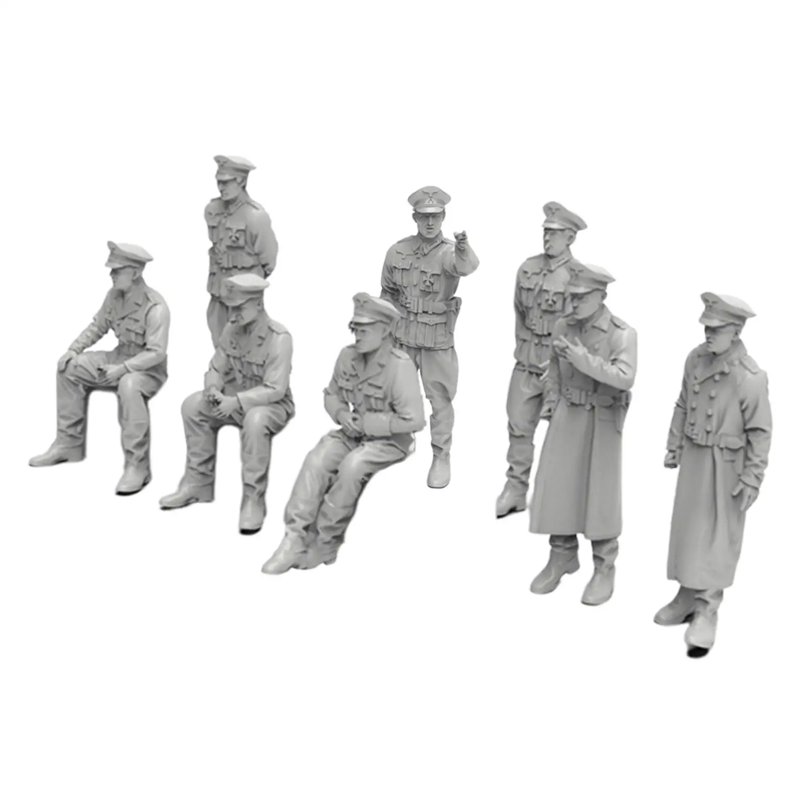 8 Pieces Soldier Models Unpainted Resin Decoration Miniature People Figurines for Games Crafts Miniature Scene Sand Table Hobby
8 Pieces Soldier Models Unpainted Resin Decoration Miniature People Figurines for Games Crafts Miniature Scene Sand Table Hobby