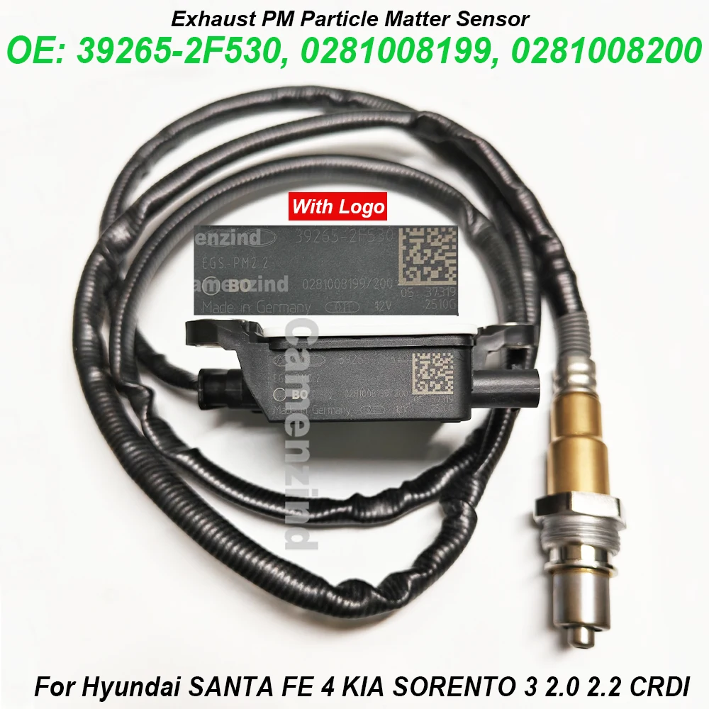 39265-2F530 0281008199 0281008200 Exhaust PM Particle Matter Sensor For Hyundai SANTA FE 4 KIA SORENTO 3 2.0 2.2 CRDI 392652F530
39265-2F530 0281008199 0281008200 Exhaust PM Particle Matter Sensor For Hyundai SANTA FE 4 KIA SORENTO 3 2.0 2.2 CRDI 392652F530
