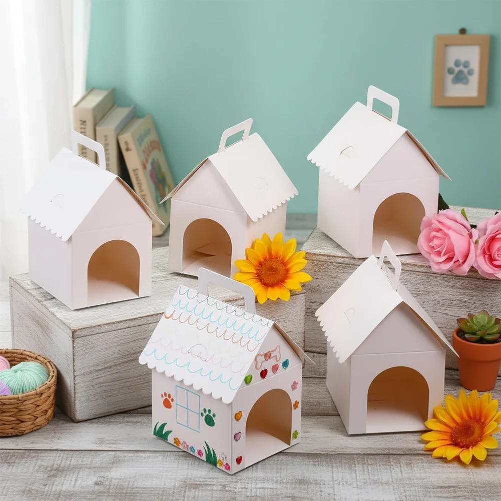 10 Dog House Style Party Favor Boxes For Holding Treats At Birthday Parties Dog Lover Events And Craft-Oriented Gatherings
10 Dog House Style Party Favor Boxes For Holding Treats At Birthday Parties Dog Lover Events And Craft-Oriented Gatherings
