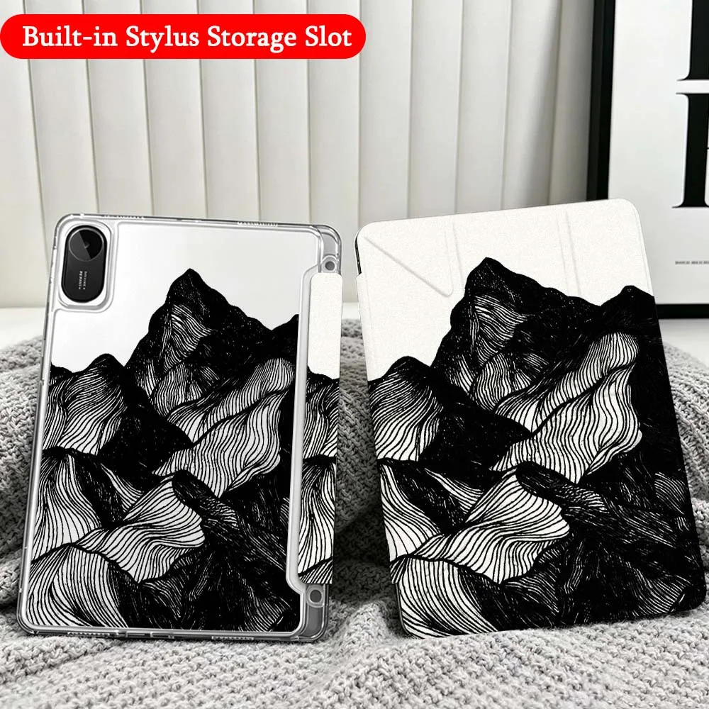 Mountain Range View Case For Xiaomi Redmi Poco Pad 5 6 7 8 Pro SE 11 11.2 12.1 Inch Transparent Y-Shaped Folding Tablet
Mountain Range View Case For Xiaomi Redmi Poco Pad 5 6 7 8 Pro SE 11 11.2 12.1 Inch Transparent Y-Shaped Folding Tablet