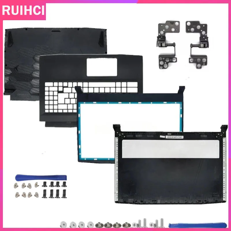 For MSI Katana GF66 11UE 11UG MS-1581 MS-1582 Rear Lid TOP laptop LCD Back Cover/Front Bezel/Palmrest Upper/BOTTOM CASE/Hinges
For MSI Katana GF66 11UE 11UG MS-1581 MS-1582 Rear Lid TOP laptop LCD Back Cover/Front Bezel/Palmrest Upper/BOTTOM CASE/Hinges