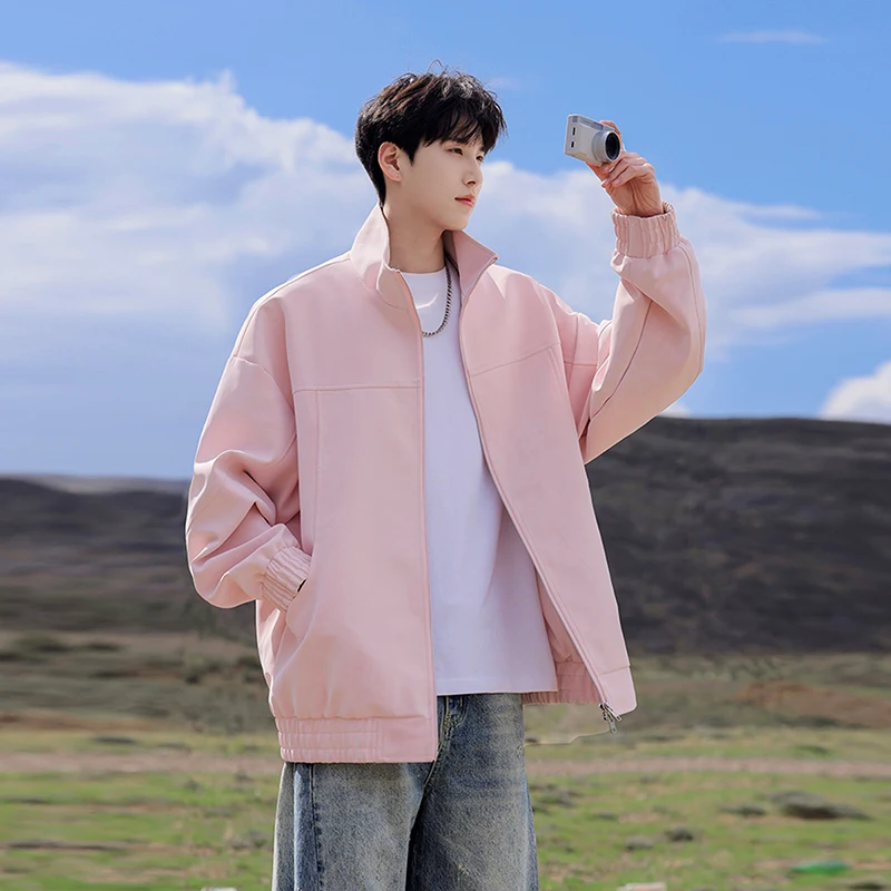 Уличная модная мужская куртка для рыбалки, высококачественные удобные куртки с воротником-стойкой на молнии, мужские новые весенне-осенние куртки для мужчин
Уличная модная мужская куртка для рыбалки, высококачественные удобные куртки с воротником-стойкой на молнии, мужские новые весенне-осенние куртки для мужчин