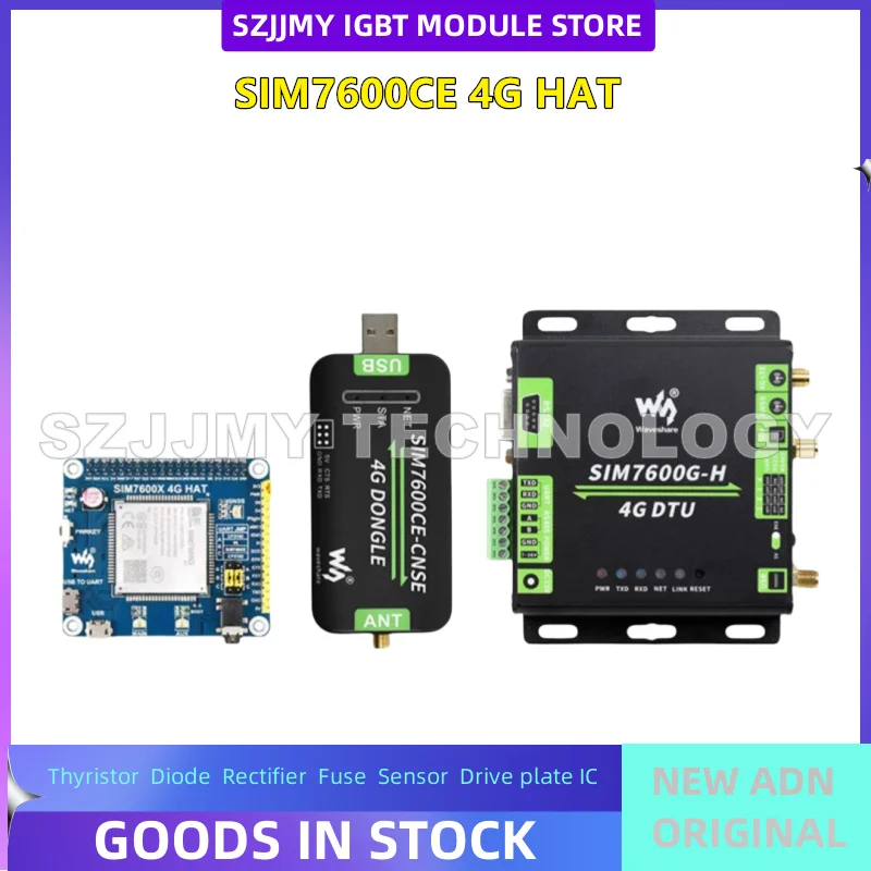 SIM7600C/G-H Raspberry Pi 2/3/4G плата расширения GNSS позиционирование глобальной связи дополнительная версия НОВЫЙ ОРИГИНАЛ НА СКЛАДЕ
SIM7600C/G-H Raspberry Pi 2/3/4G плата расширения GNSS позиционирование глобальной связи дополнительная версия НОВЫЙ ОРИГИНАЛ НА СКЛАДЕ