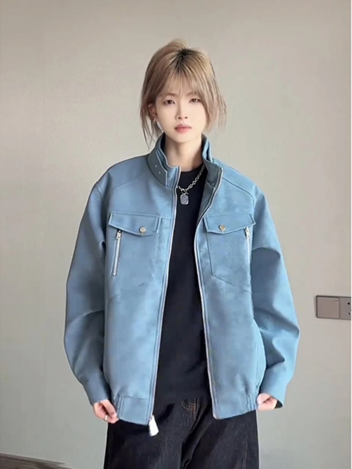 Мужская куртка из искусственной кожи (ПУ) для мотоциклистов, весна-осень, в американском стиле, молодежная, повседневная, прямой крой, на молнии
Мужская куртка из искусственной кожи (ПУ) для мотоциклистов, весна-осень, в американском стиле, молодежная, повседневная, прямой крой, на молнии