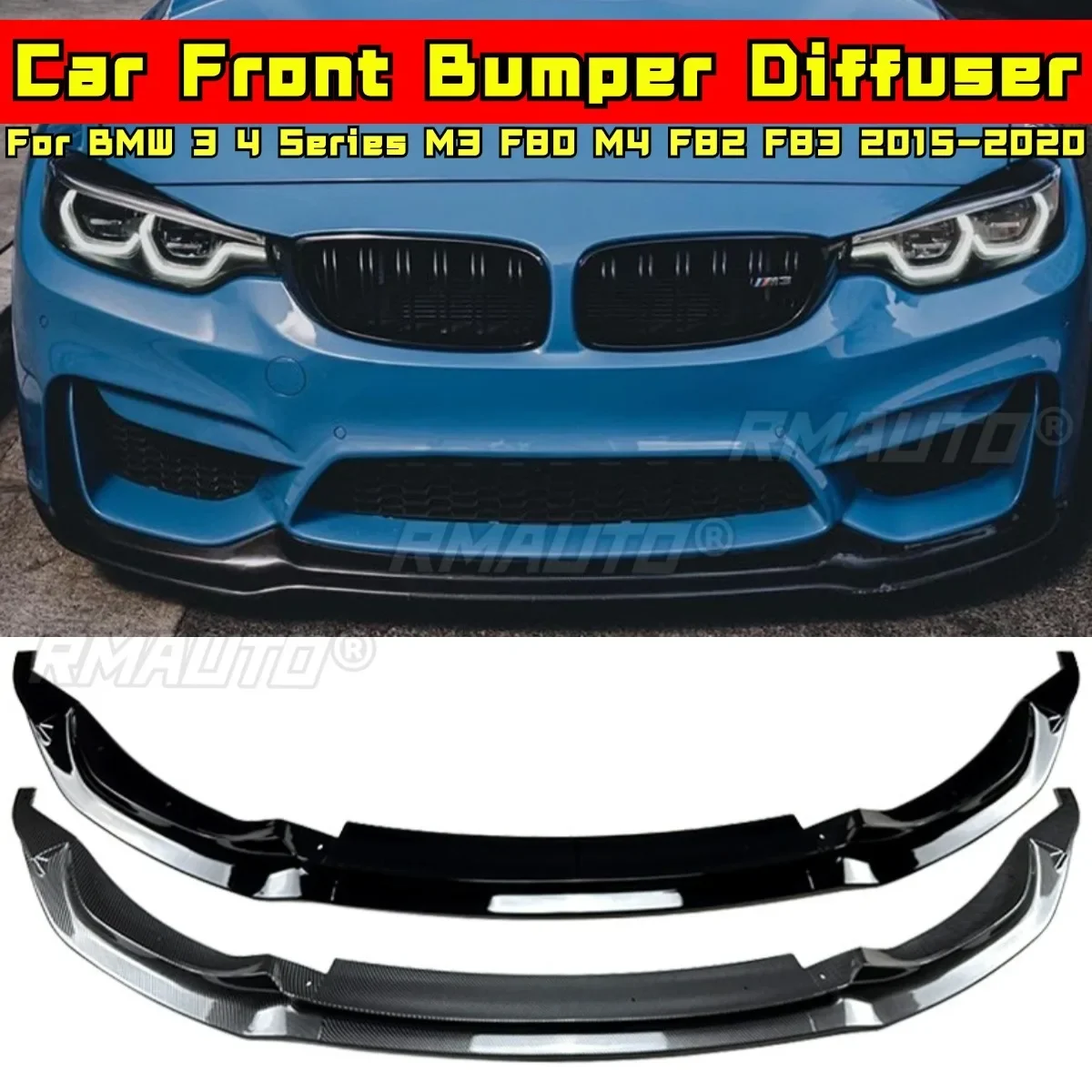 Для BMW 3 4 серии M3 F80 M4 F82 F83 Разделитель переднего бампера Диффузор Внешняя часть для BMW 3 4 серии M3 F80 M4 F82 F83 2015-2020
Для BMW 3 4 серии M3 F80 M4 F82 F83 Разделитель переднего бампера Диффузор Внешняя часть для BMW 3 4 серии M3 F80 M4 F82 F83 2015-2020