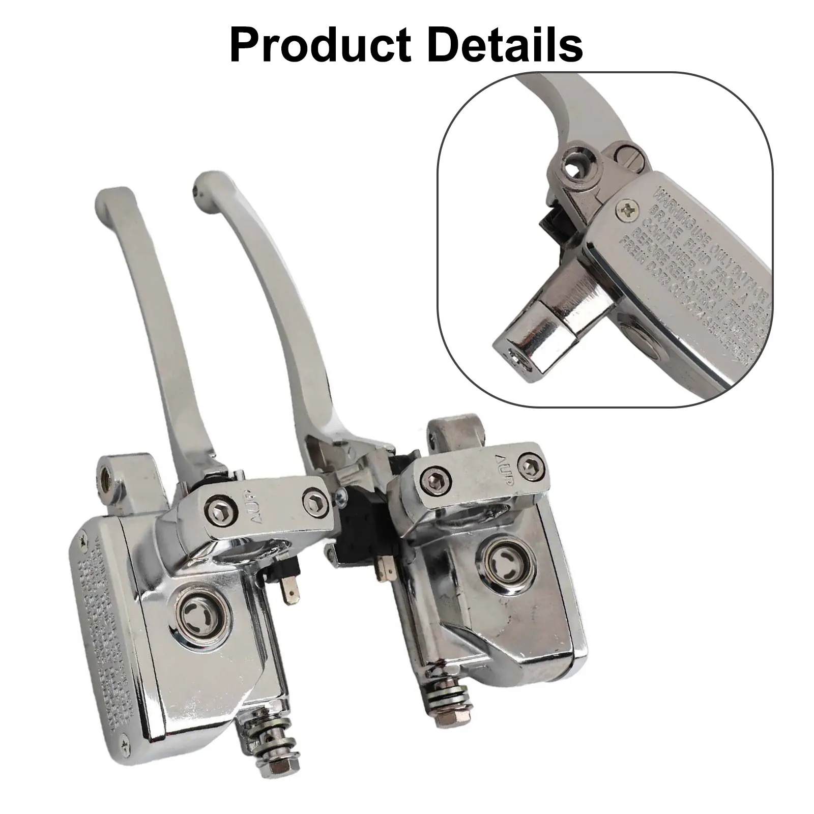 Главный тормозной насос для ежедневной езды Главный цилиндр 10 мм с правой резьбой Изготовленные на заказ Чопперы Гидравлическая тормозная система
Главный тормозной насос для ежедневной езды Главный цилиндр 10 мм с правой резьбой Изготовленные на заказ Чопперы Гидравлическая тормозная система