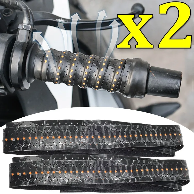 Motorcycle Non-Slip Grips Tape Soft Shock-absorbing Strap Enhanced Comfort for Mountain Bike Scooter Dirt Bike Handlebar 1-2PCS
Motorcycle Non-Slip Grips Tape Soft Shock-absorbing Strap Enhanced Comfort for Mountain Bike Scooter Dirt Bike Handlebar 1-2PCS
