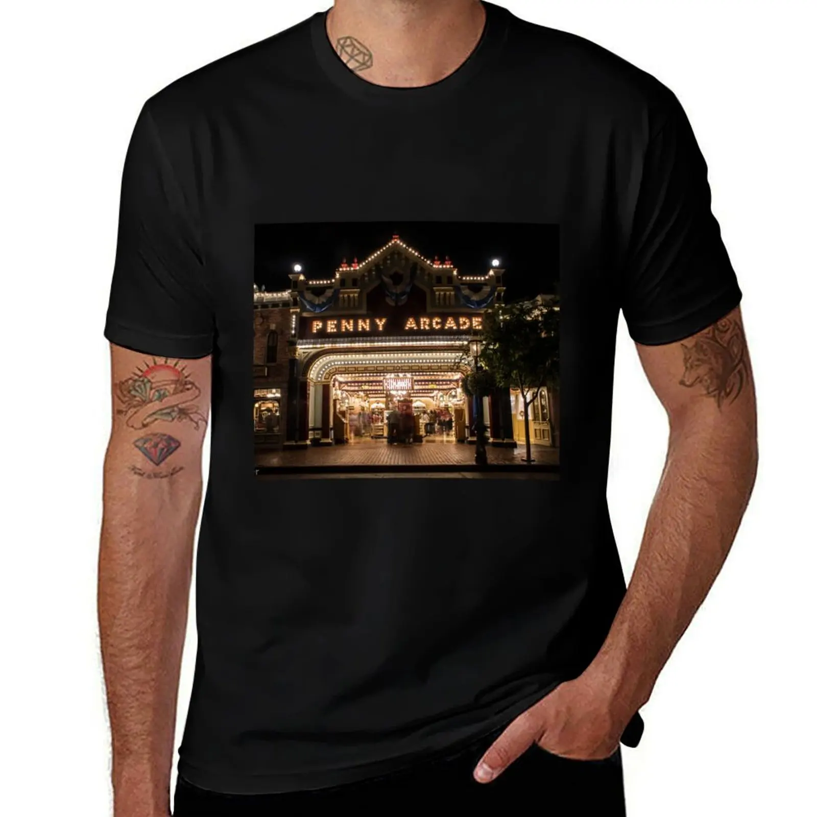 Penny Arcade T-Shirt man t shirt basketball graphic tees graphic shirts customs Men's t-shirts
Penny Arcade T-Shirt man t shirt basketball graphic tees graphic shirts customs Men's t-shirts