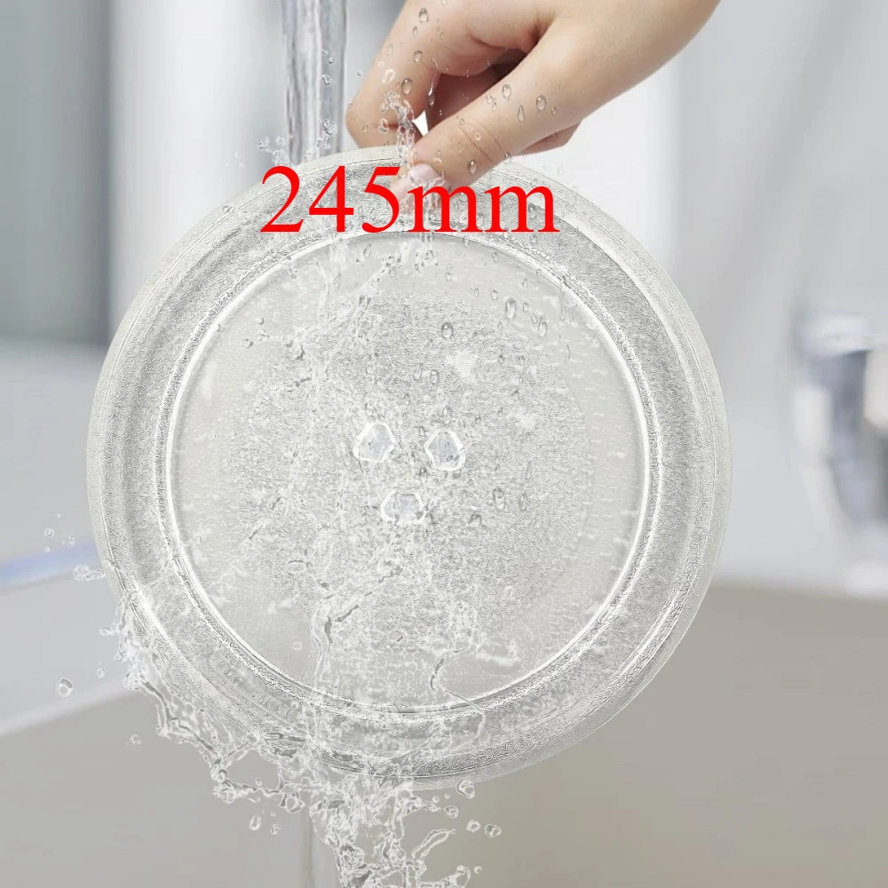 Original 9.6" Microwave Plate Replacement Microwave Glass Turntable Plate 245mm Rotating Glass Universal Plate with 3 Devices
Original 9.6" Microwave Plate Replacement Microwave Glass Turntable Plate 245mm Rotating Glass Universal Plate with 3 Devices