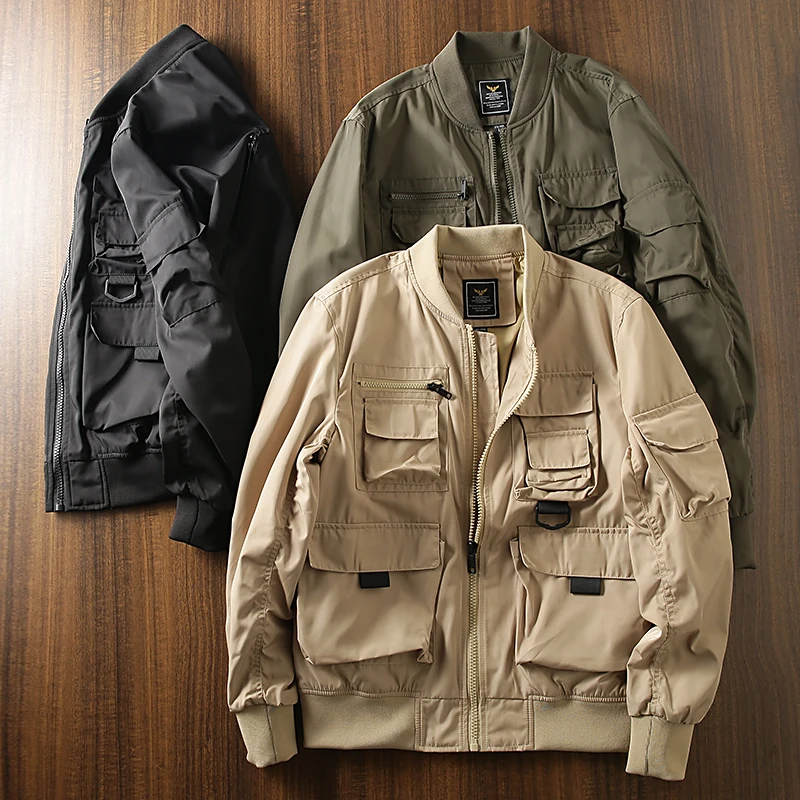 Outdoor M65 Hunting Style Waterproof Baseball Jacket Workwear Functionality Spring Autumn Fashion Urban Youth Long Sleeve Coat
Outdoor M65 Hunting Style Waterproof Baseball Jacket Workwear Functionality Spring Autumn Fashion Urban Youth Long Sleeve Coat