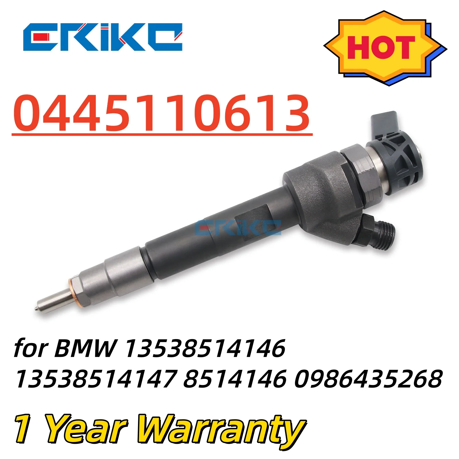 0445 110 613 Fuel Injector Assembly 0 445 110 613 Diesel Nozzle Injection 0445110613 8514146 0986435268 for BMW 135385146
0445 110 613 Fuel Injector Assembly 0 445 110 613 Diesel Nozzle Injection 0445110613 8514146 0986435268 for BMW 135385146