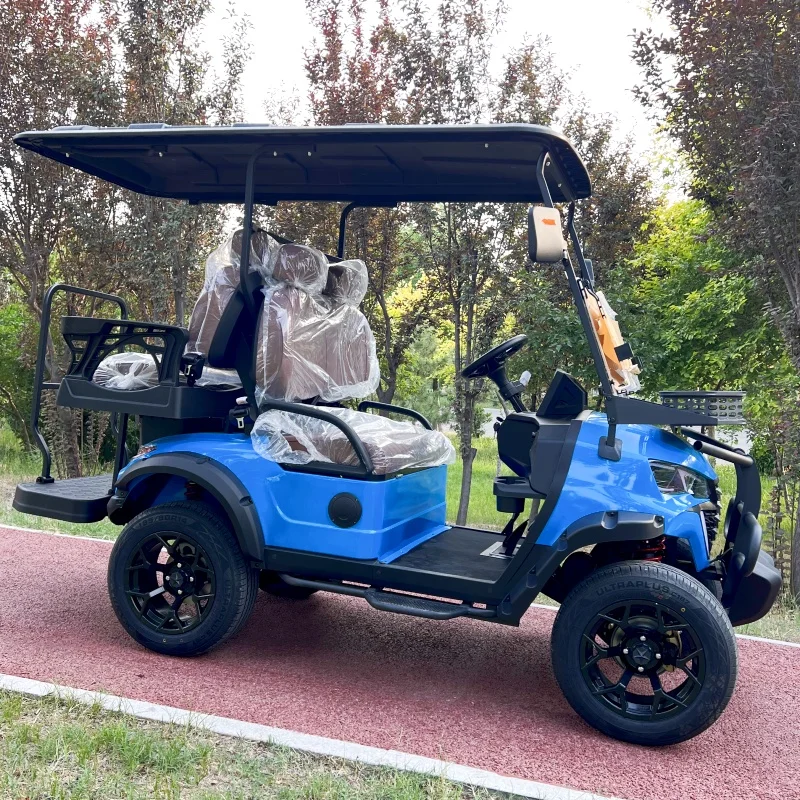 2+2 4 Seater 4kw 5kw AC Motor Off-road Scooter 72V Lithium Battery Aluminum Wheels Electric Golf Cart
2+2 4 Seater 4kw 5kw AC Motor Off-road Scooter 72V Lithium Battery Aluminum Wheels Electric Golf Cart