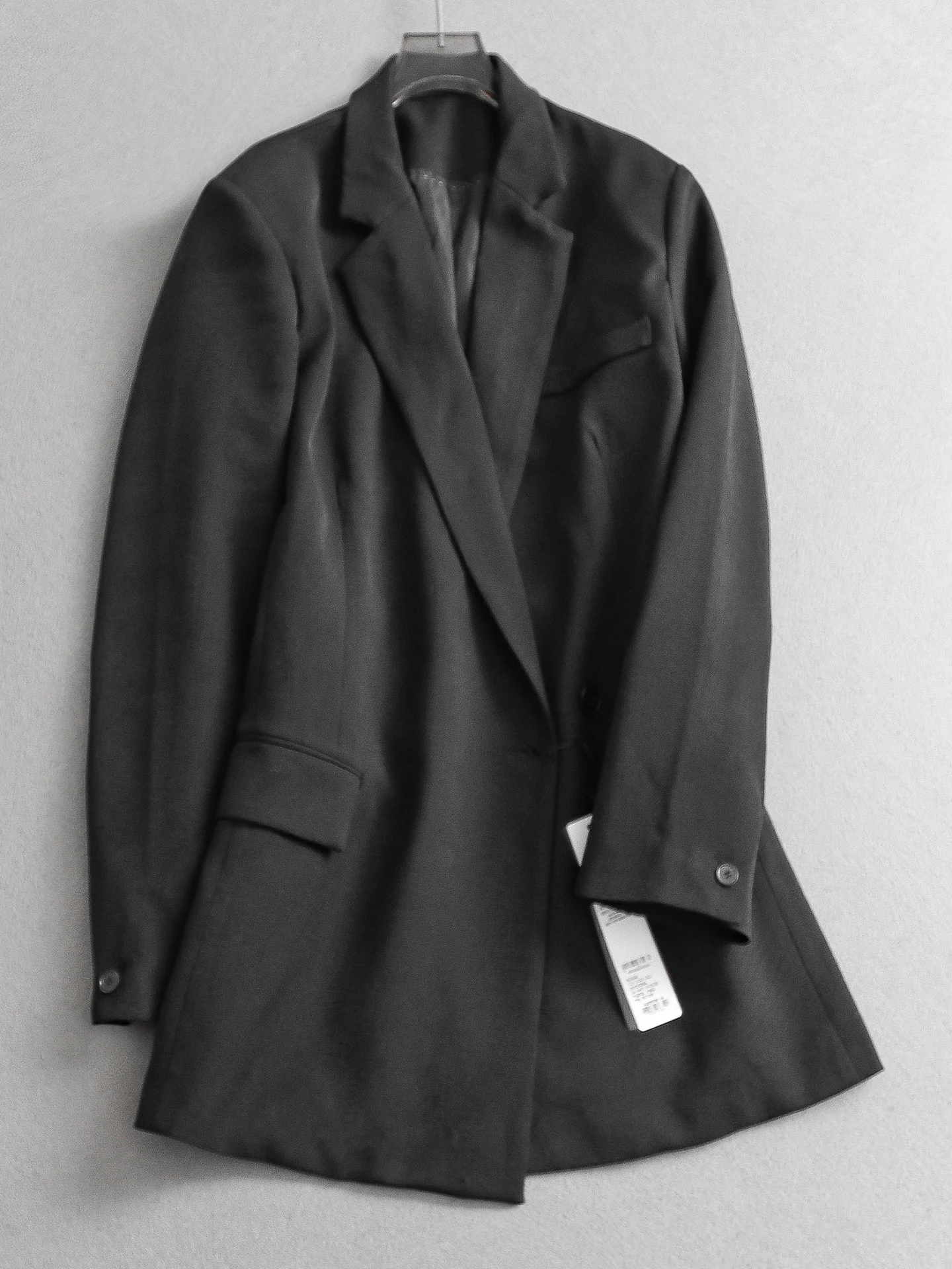 Slimming Wool Blend Single Button Suit Jacket Mid-Length Flat Collar Commute Professional Women's Fashion W005
Slimming Wool Blend Single Button Suit Jacket Mid-Length Flat Collar Commute Professional Women's Fashion W005