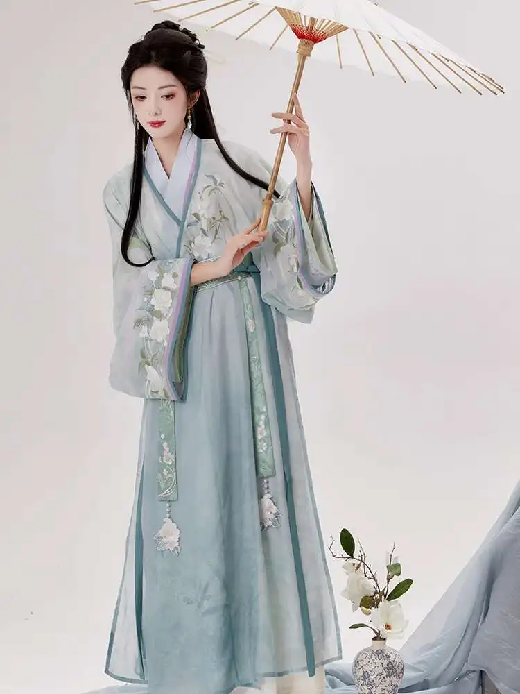 New Fiesta Carnival Halloween Cos Cosplay Jin System Straight Train Crossed Collars Long Gown Original Improve Hanfu Womens
New Fiesta Carnival Halloween Cos Cosplay Jin System Straight Train Crossed Collars Long Gown Original Improve Hanfu Womens