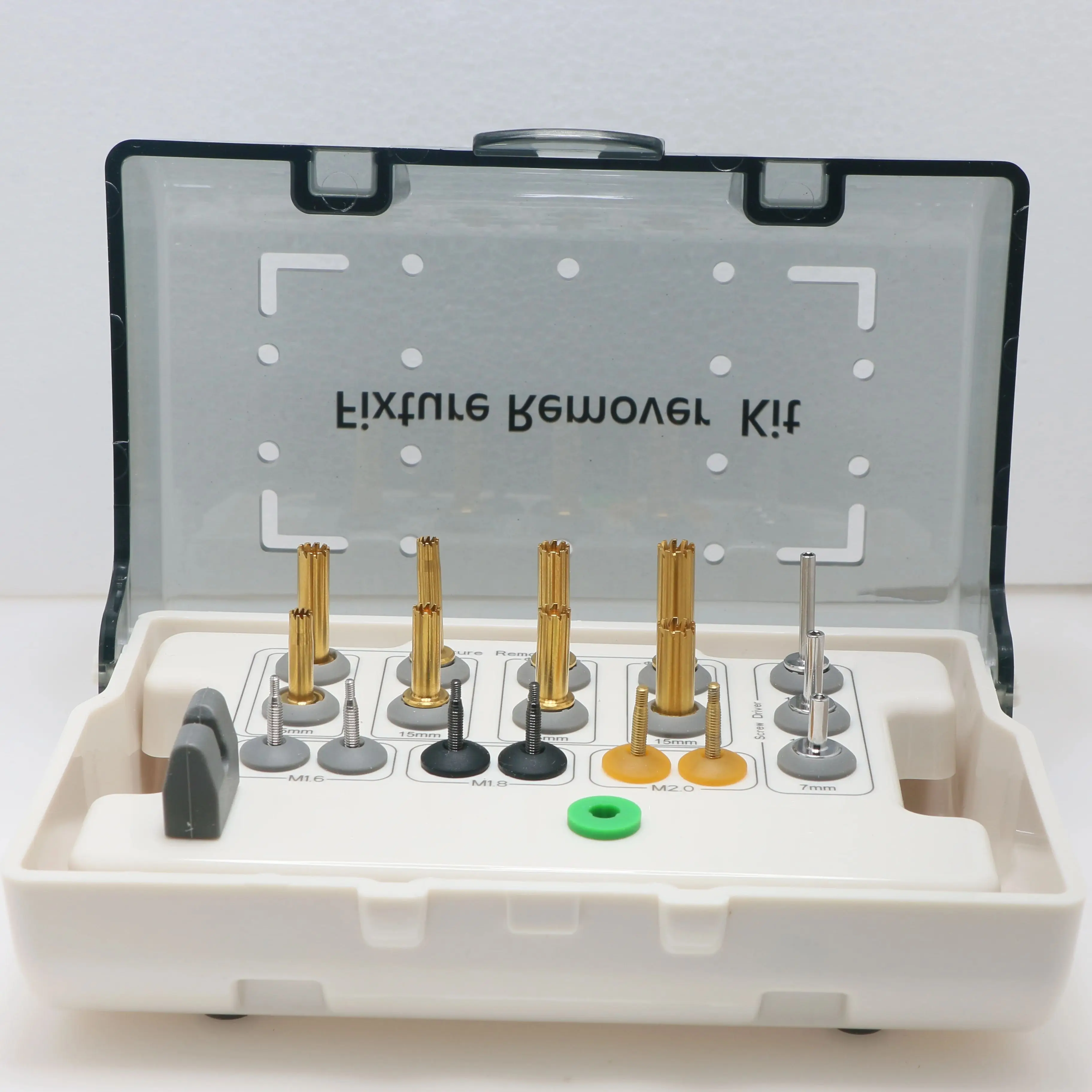 Implant Universal Fixture Remover Kit Removal Dental Screw Hex Driver Neobiotech FR Wrench
Implant Universal Fixture Remover Kit Removal Dental Screw Hex Driver Neobiotech FR Wrench