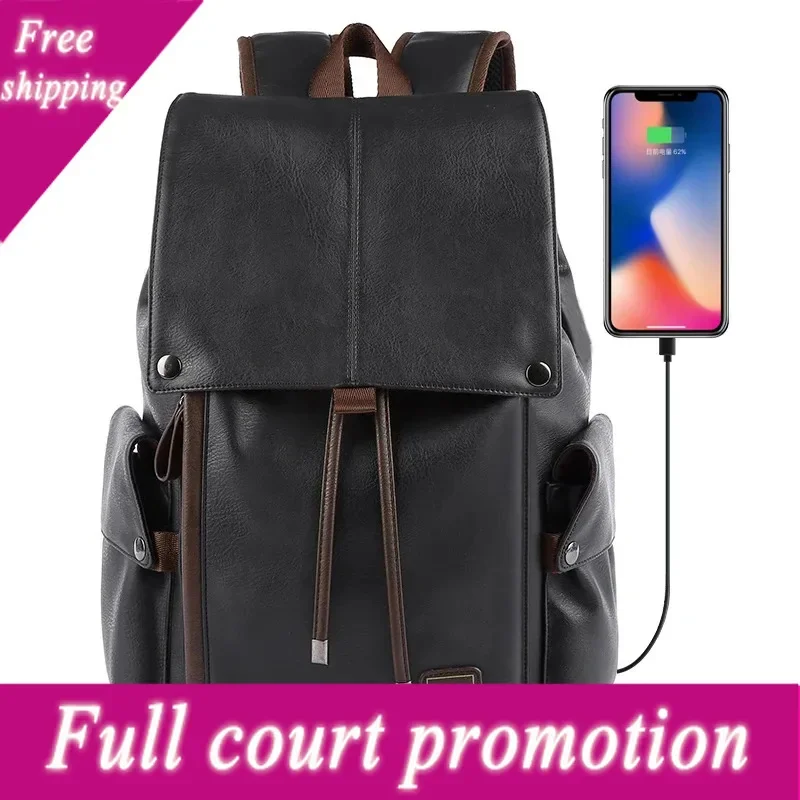 Мужской кожаный рюкзак для путешествий, мульти-мужской Mochila, модный, большой емкости для мальчиков, 15,6-дюймовая школьная сумка для ноутбука, женский стиль колледжа
Мужской кожаный рюкзак для путешествий, мульти-мужской Mochila, модный, большой емкости для мальчиков, 15,6-дюймовая школьная сумка для ноутбука, женский стиль колледжа