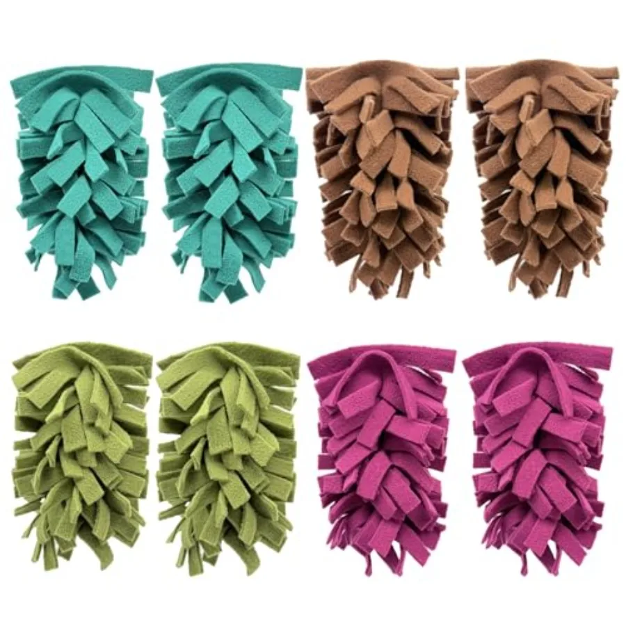 8 Pack 6 Layer Fleece Duster Refills for Swiffer Hand Duster, Zero Waste, 360-degree Cleaning Reusable and Washable Replacement
8 Pack 6 Layer Fleece Duster Refills for Swiffer Hand Duster, Zero Waste, 360-degree Cleaning Reusable and Washable Replacement