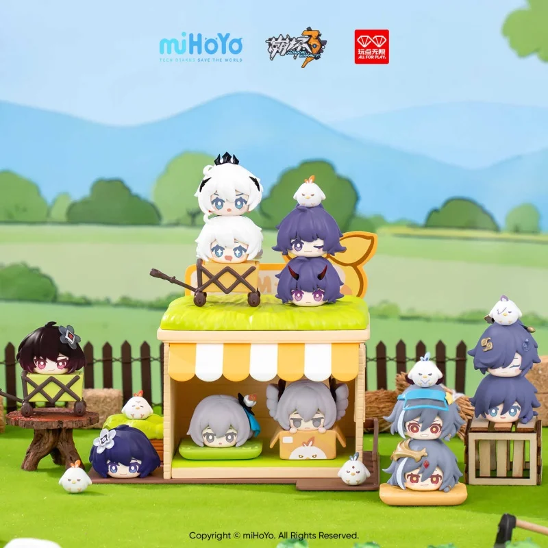 Mihoyo Honkai Impact 3 Farm Story Series Stackable Blind Box Figures Anime Peripheral Desktop Collect Toys Fashion Trend Gifts
Mihoyo Honkai Impact 3 Farm Story Series Stackable Blind Box Figures Anime Peripheral Desktop Collect Toys Fashion Trend Gifts