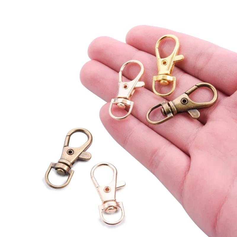 10 шт./лот, металлические застежки-застежки с когтями омара, поворотные карабины для ремешка, брелок, кольца, сумка, бирка, изготовление ювелирных изделий, поделки своими руками
10 шт./лот, металлические застежки-застежки с когтями омара, поворотные карабины для ремешка, брелок, кольца, сумка, бирка, изготовление ювелирных изделий, поделки своими руками