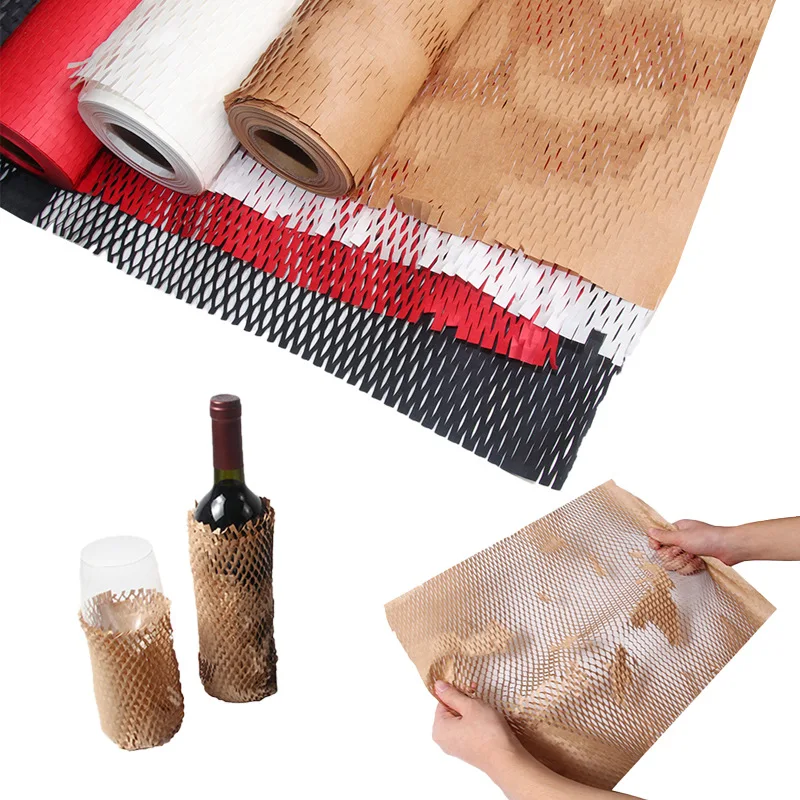 Honeycomb Wrapping Paper Filling Kraft Paper Eco Friendly Grid-shaped Cosmetic Packaging Paper Efficiency Cushioning Paper
Honeycomb Wrapping Paper Filling Kraft Paper Eco Friendly Grid-shaped Cosmetic Packaging Paper Efficiency Cushioning Paper
