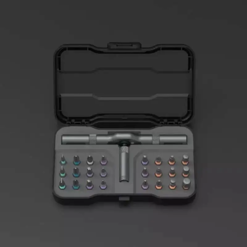 RS1 Multi-Purpose Ratchet Screwdriver Set 24 in 1 S2 Steel Magnetic Screwdriver Bits Repair Tools
RS1 Multi-Purpose Ratchet Screwdriver Set 24 in 1 S2 Steel Magnetic Screwdriver Bits Repair Tools