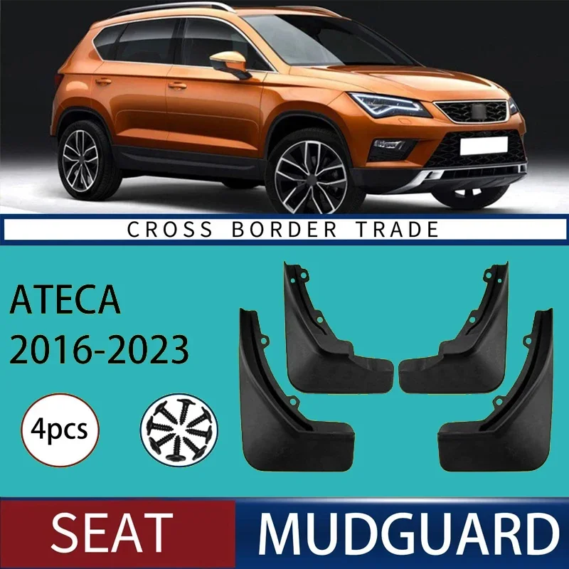 Automotive Tire Mudguard Waterproof Splash Proof 4pcs Accessories For Seat Ateca 2016-2023 2017 2018 2019 2020 2021 2022
Automotive Tire Mudguard Waterproof Splash Proof 4pcs Accessories For Seat Ateca 2016-2023 2017 2018 2019 2020 2021 2022