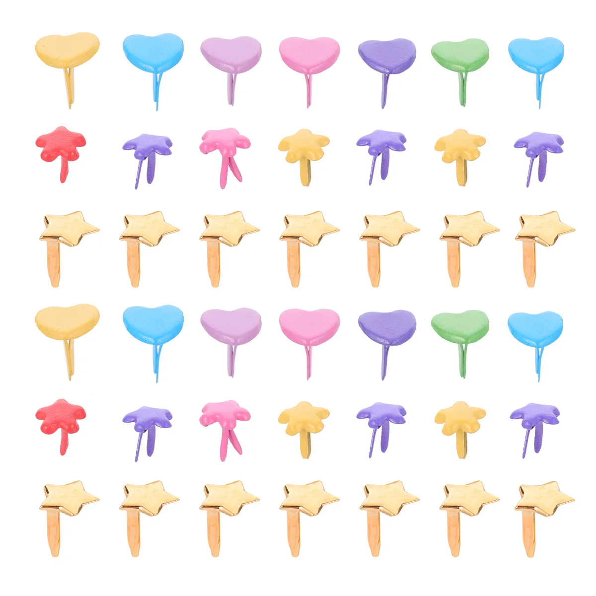 300 Pcs Iron Mini Brads Colorful Craft Nails for DIY Scrapbooking Cardmaking Decoration Practical Tools Kids Accessories
300 Pcs Iron Mini Brads Colorful Craft Nails for DIY Scrapbooking Cardmaking Decoration Practical Tools Kids Accessories