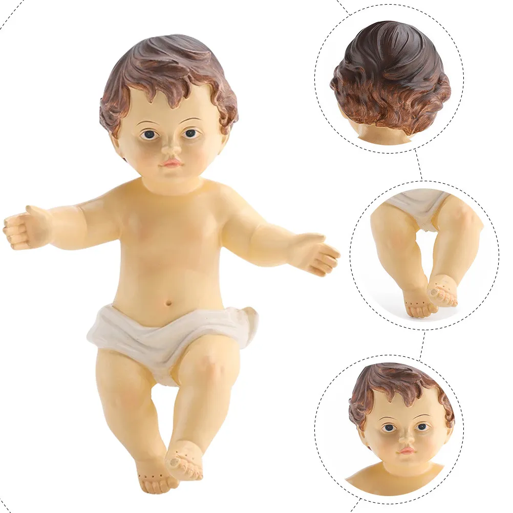 Статуэтка Иисуса из смолы: креативное украшение для рабочего стола, домашнего офиса, религиозный декор, поделка ручной работы, декор с изображением младенца Иисуса из смолы
Статуэтка Иисуса из смолы: креативное украшение для рабочего стола, домашнего офиса, религиозный декор, поделка ручной работы, декор с изображением младенца Иисуса из смолы