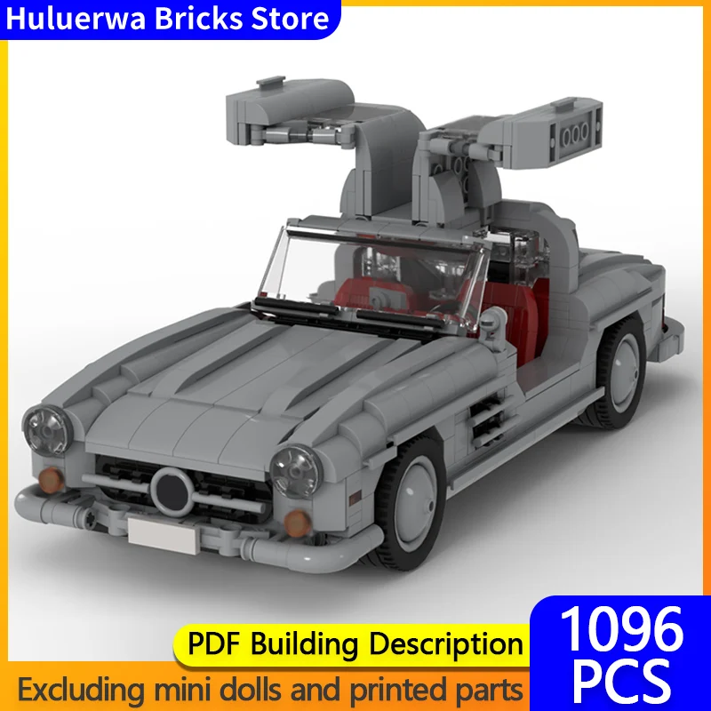Модель скоростного гиперкара MOC, строительные кирпичи SL300 W198, роскошный спортивный автомобиль, модульная технология, подарки, праздник, сборка, детские игрушки
Модель скоростного гиперкара MOC, строительные кирпичи SL300 W198, роскошный спортивный автомобиль, модульная технология, подарки, праздник, сборка, детские игрушки