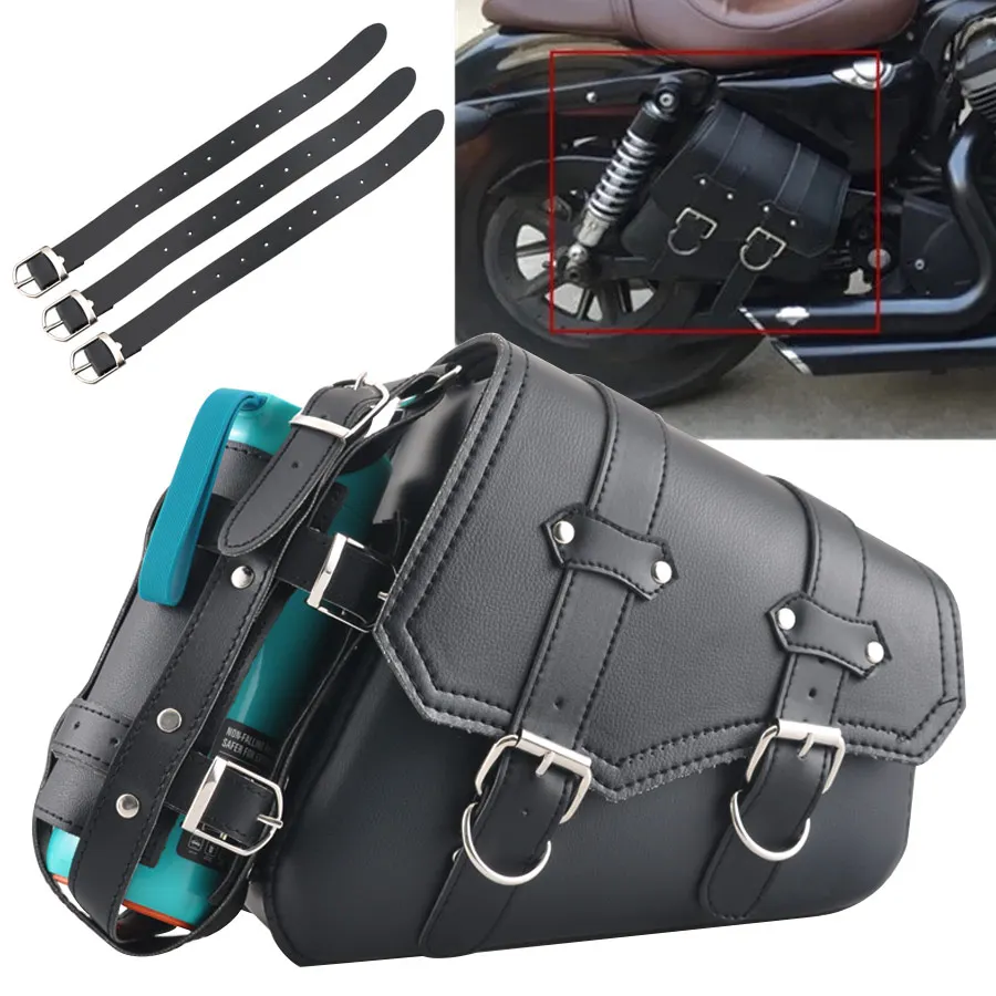 For Harley Sportster XL883 XL1200 Honda Yamaha Kawasaki Universal PU Motorcycle Side Saddlebag Tool Luggage Saddle Bag Pouch
For Harley Sportster XL883 XL1200 Honda Yamaha Kawasaki Universal PU Motorcycle Side Saddlebag Tool Luggage Saddle Bag Pouch