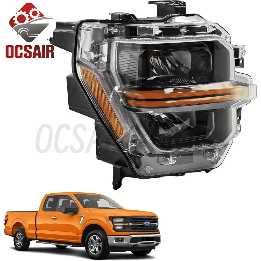1pcs New LED Headlamp for 2024-2025 Ford F150 XL/XLT/STX W/o Adaptive and Module Passenger or Driver Side Headlight Assembly
1pcs New LED Headlamp for 2024-2025 Ford F150 XL/XLT/STX W/o Adaptive and Module Passenger or Driver Side Headlight Assembly