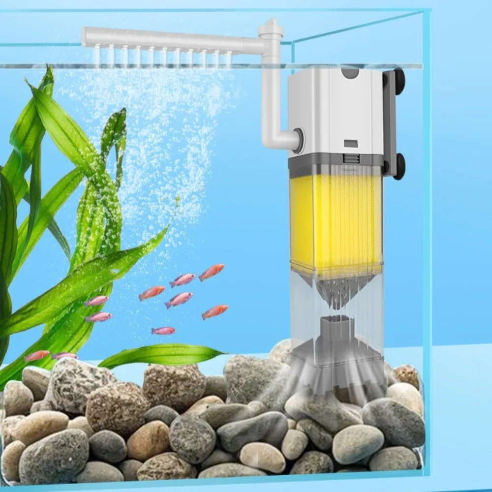 Aquarium Filter Oxygenation and Wave Making Noiseless Water Pump Aquarium Purification Fish Tank Accessories Equipment
Aquarium Filter Oxygenation and Wave Making Noiseless Water Pump Aquarium Purification Fish Tank Accessories Equipment