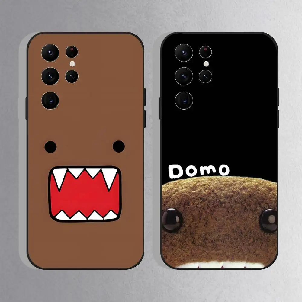 Cute Domo-Kun Phone Case For Samsung S25,S24 Ultra,S20,S30 plus,S22 Plus,S23,Ultra 5G Silicone Black Shell
Cute Domo-Kun Phone Case For Samsung S25,S24 Ultra,S20,S30 plus,S22 Plus,S23,Ultra 5G Silicone Black Shell