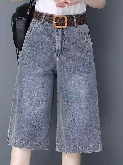 Loose High Waist Wide Leg Jeans Skirt Shorts plus Size Thin Version Summer 2026 Korean Style Spring Ladies Fashion
Loose High Waist Wide Leg Jeans Skirt Shorts plus Size Thin Version Summer 2026 Korean Style Spring Ladies Fashion
