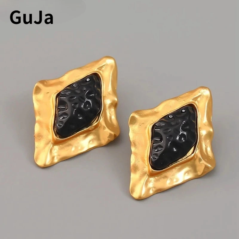 Fashion Jewelry Vintage Temperament Irregular Geometric Earrings For Women Party Gifts Delicate Design Ear Accessories
Fashion Jewelry Vintage Temperament Irregular Geometric Earrings For Women Party Gifts Delicate Design Ear Accessories