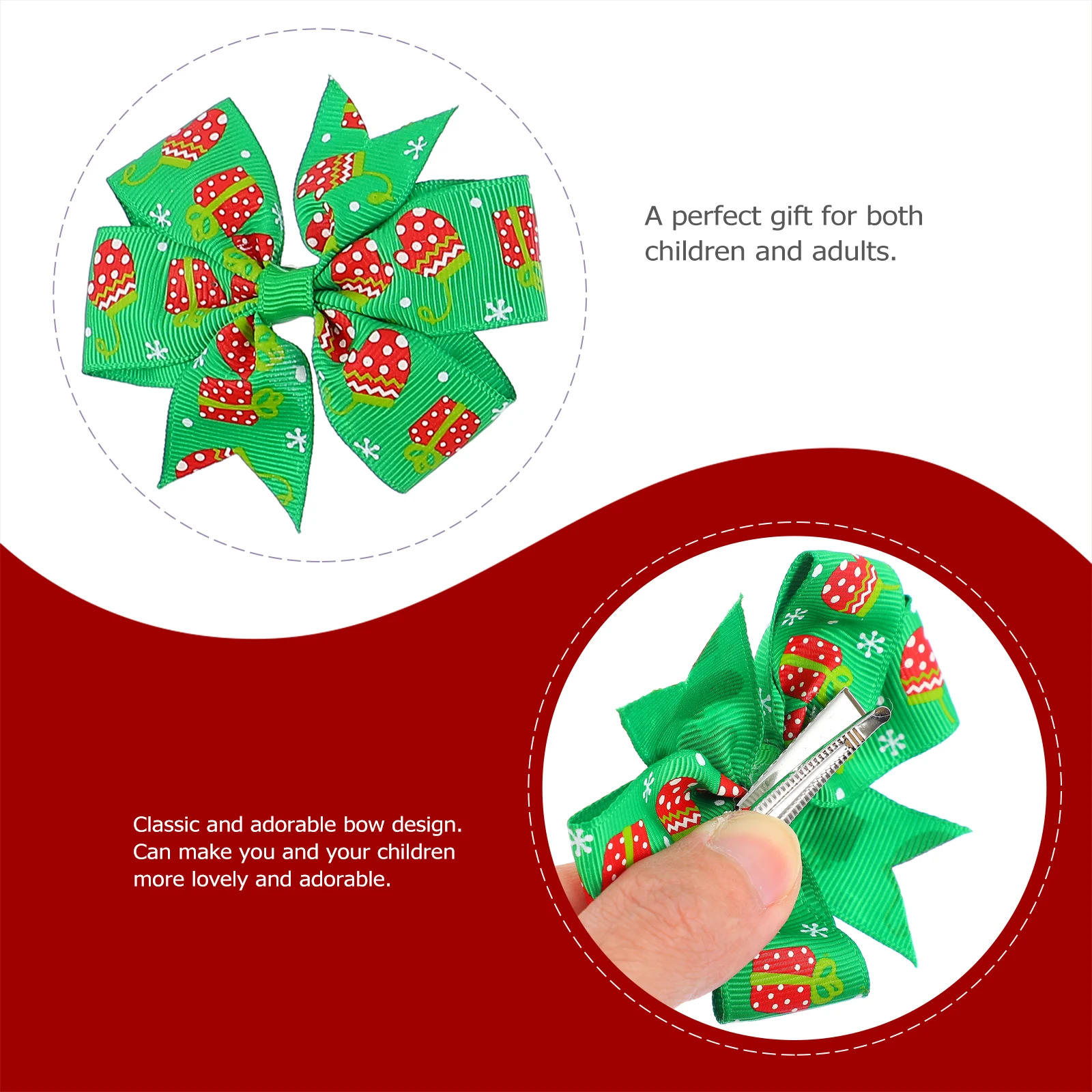 15pcs Butterfly Knot Hair Clips Christmas Theme Kids Bow Hairpins Xmas Party Girls Hair Accessories For Holiday Special
15pcs Butterfly Knot Hair Clips Christmas Theme Kids Bow Hairpins Xmas Party Girls Hair Accessories For Holiday Special