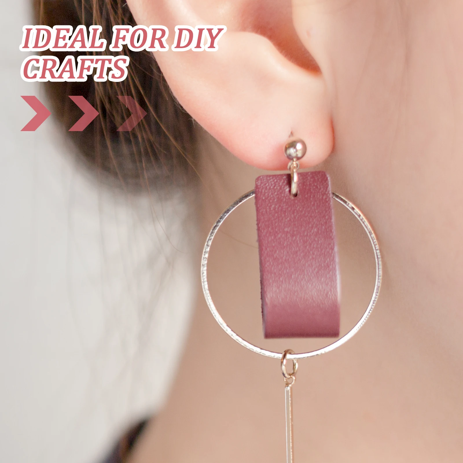 5 Pcs Red Synthetic Set Durable Material DIY Crafts Earrings Jewelry Making Purses Projects Gifts 
5 Pcs Red Synthetic Set Durable Material DIY Crafts Earrings Jewelry Making Purses Projects Gifts