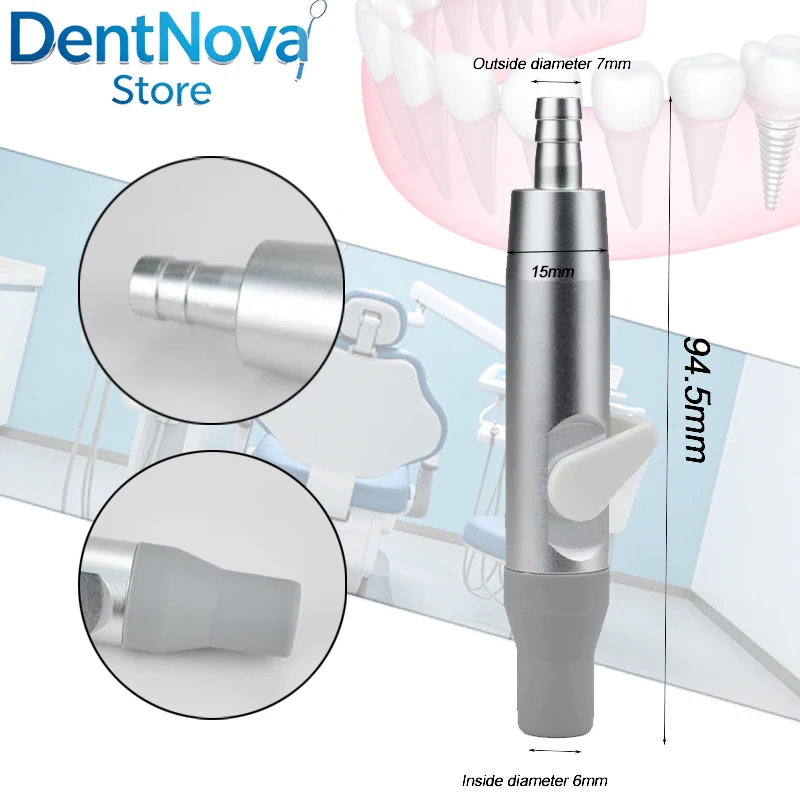 Dental Strong Suction Handle with Switch HVE Tip Adaptor Saliva Ejector Suction Valves Dental Tool
Dental Strong Suction Handle with Switch HVE Tip Adaptor Saliva Ejector Suction Valves Dental Tool