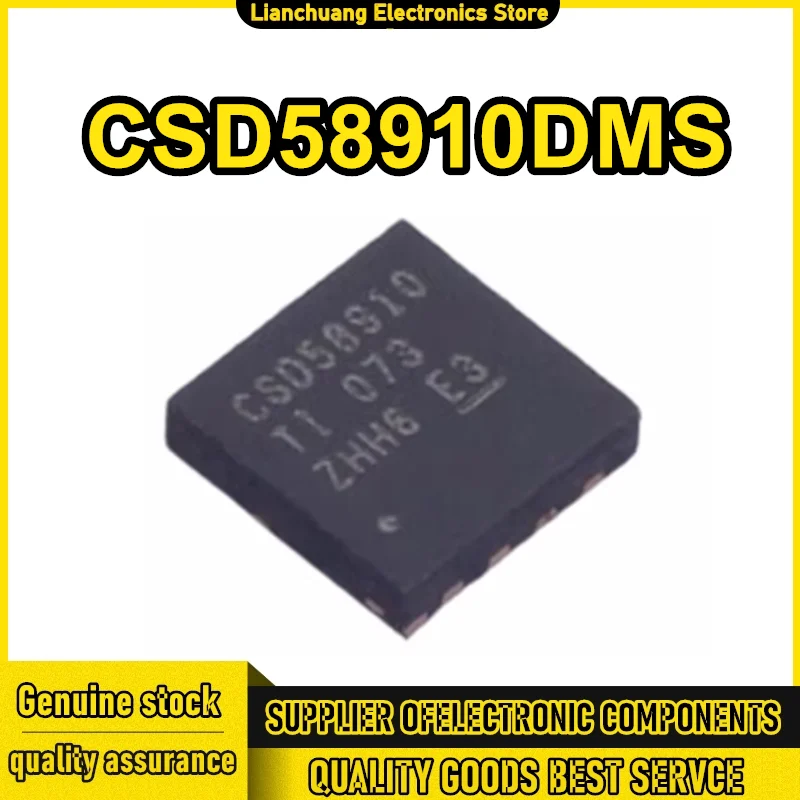 5PCS CSD58910DMS CSD58910 CSD 58910 QFN-8 IC Chip 100% New Original in stock
5PCS CSD58910DMS CSD58910 CSD 58910 QFN-8 IC Chip 100% New Original in stock