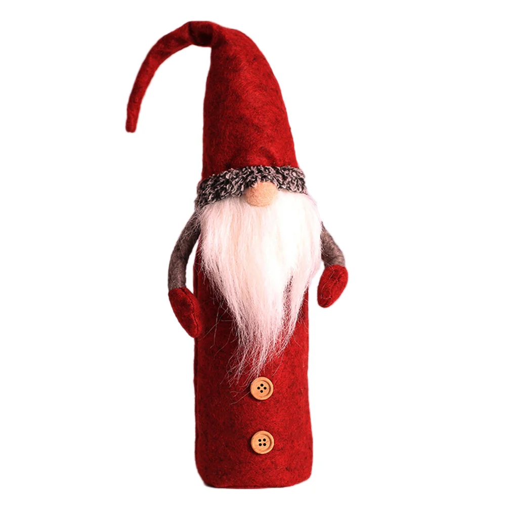 Santa Bottle Topper Cover Gnome Christmas Covers Party Decoration Tableware Cap Decorate
Santa Bottle Topper Cover Gnome Christmas Covers Party Decoration Tableware Cap Decorate