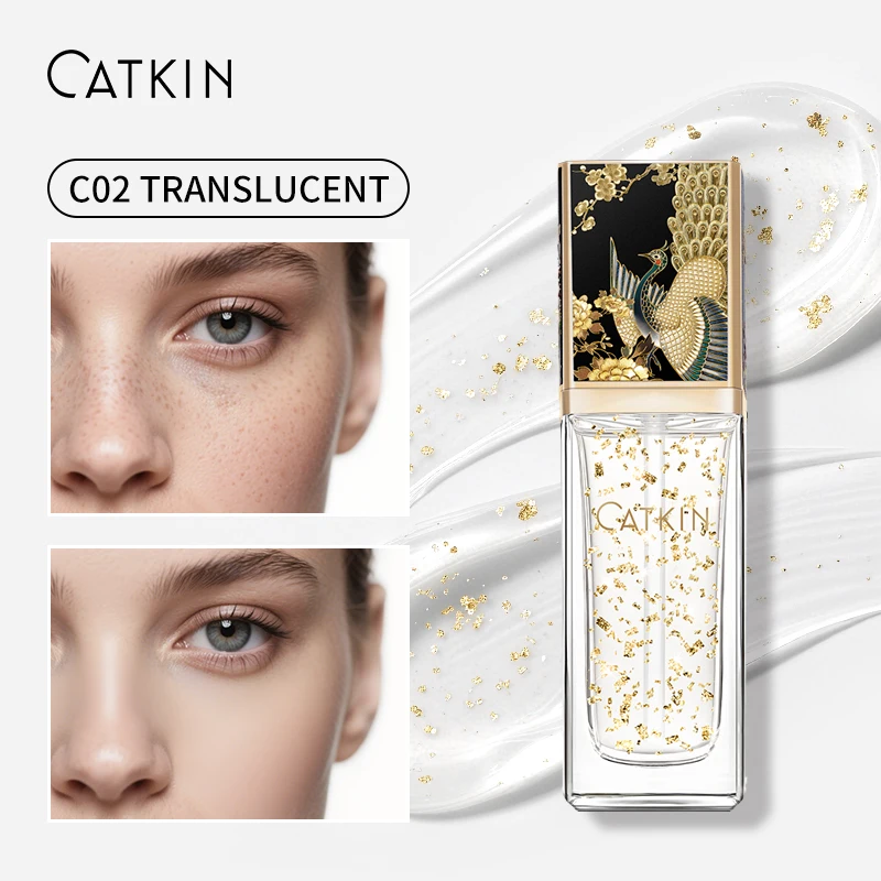CATKIN Foundation Primer & Gel - Minimizes look of pores, fine lines, and Imperfections, All skin types
CATKIN Foundation Primer & Gel - Minimizes look of pores, fine lines, and Imperfections, All skin types