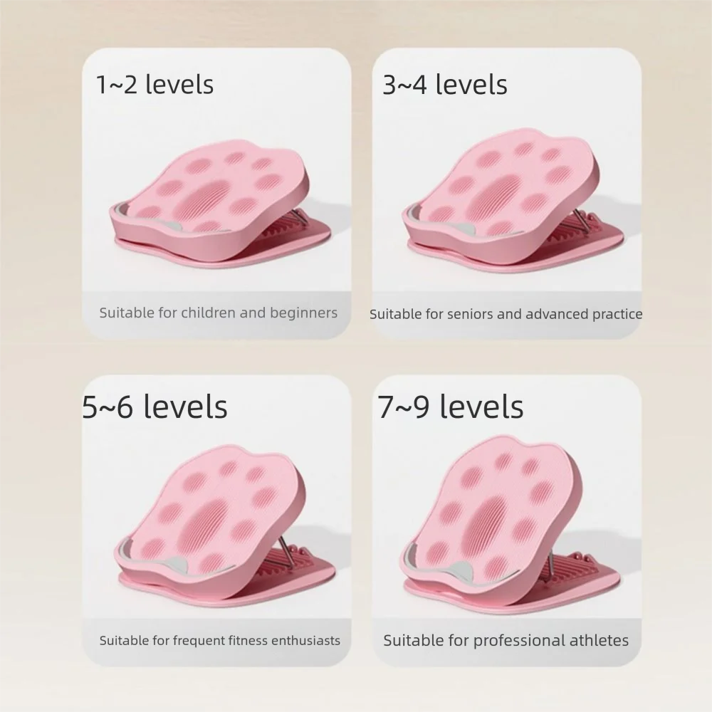 Adjustable Calf Stretching Board Non-slip 9 Levels Exercise Tilt Ramp Triangular Structure Large Load Bearing 
Adjustable Calf Stretching Board Non-slip 9 Levels Exercise Tilt Ramp Triangular Structure Large Load Bearing