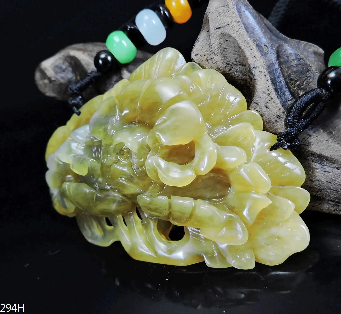 Jade Jewelry Natural Jade Pendant Necklace Hand-Carved peony flower Jadeite Necklace Pendant Gift No Treatment 294h
Jade Jewelry Natural Jade Pendant Necklace Hand-Carved peony flower Jadeite Necklace Pendant Gift No Treatment 294h