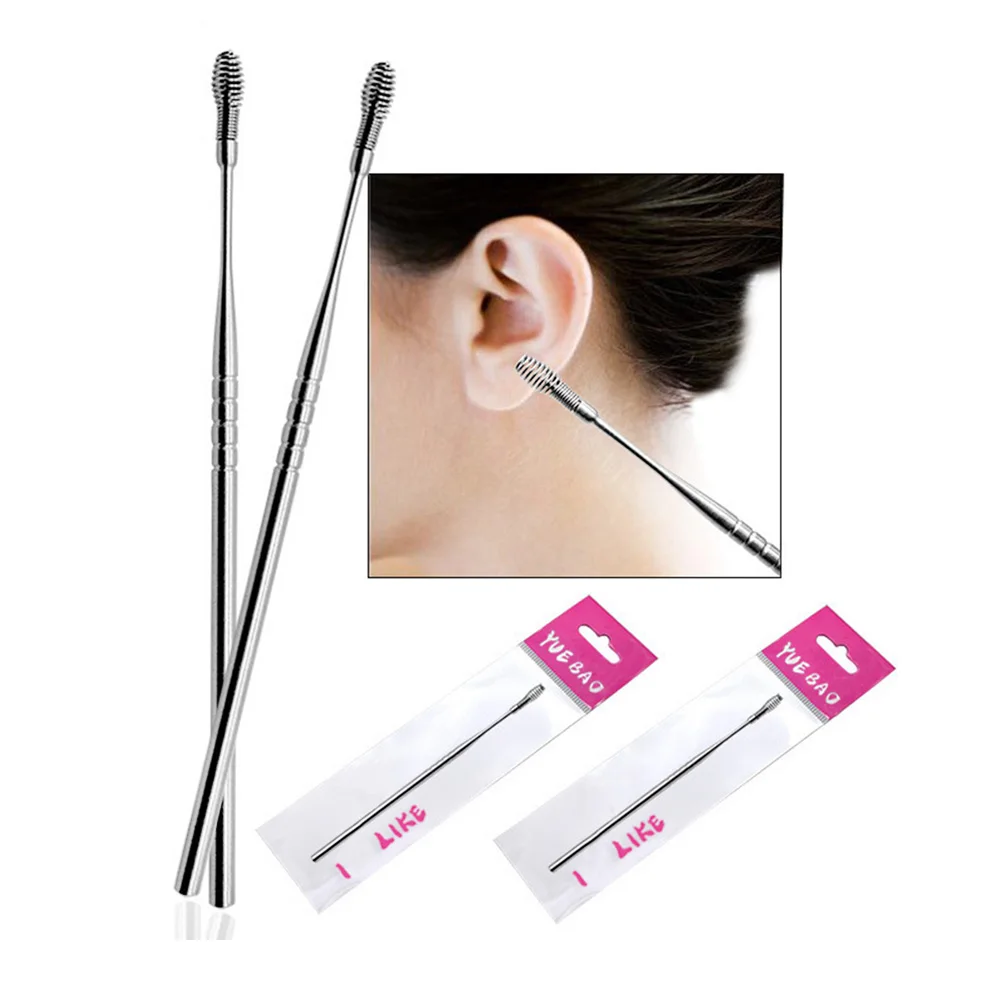 5pcs Stainless Steel Cleaner Spring Ear Spoon S Resistance Wax Removal Tool Portable Ear Cleaning Tool For Home Use Silver
5pcs Stainless Steel Cleaner Spring Ear Spoon S Resistance Wax Removal Tool Portable Ear Cleaning Tool For Home Use Silver