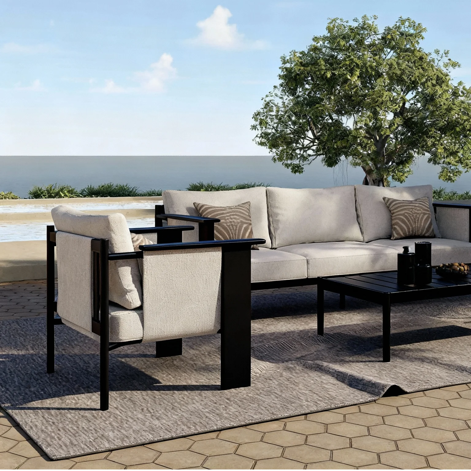 !@Dwoo Modern Style 4 Piece Aluminum Outdoor Sofa Set Patio Furniture Home Hotel Comfortable Garden Sofa Set
!@Dwoo Modern Style 4 Piece Aluminum Outdoor Sofa Set Patio Furniture Home Hotel Comfortable Garden Sofa Set