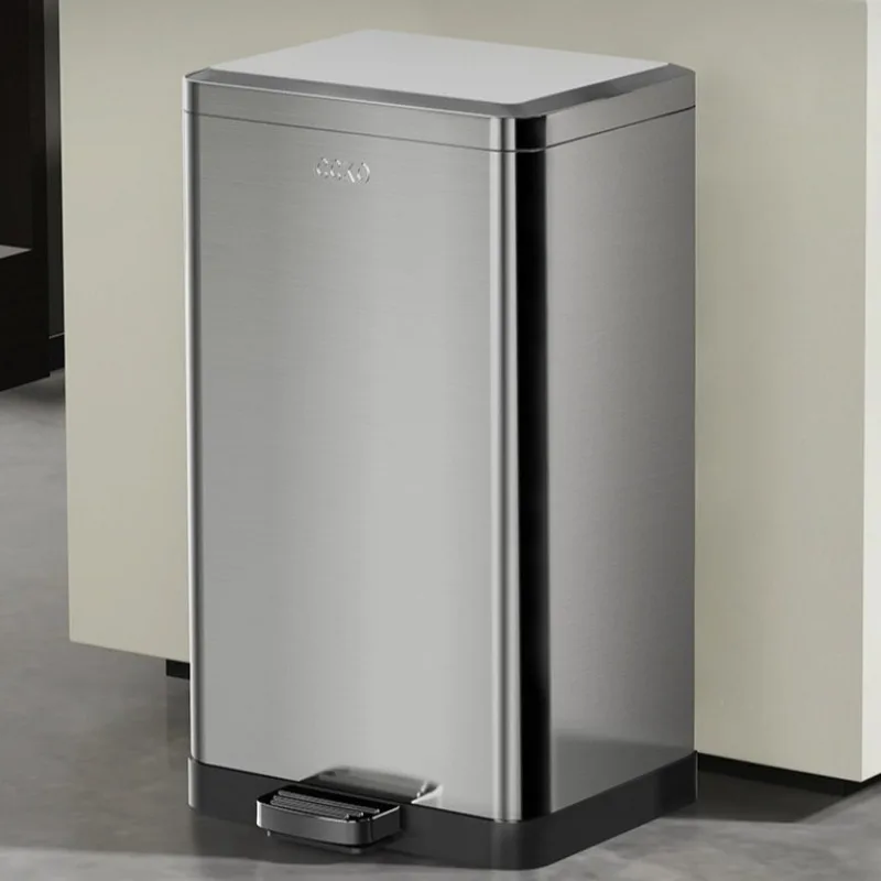 Stainless Steel Kitchen Trash Can Foot-operated Household Large Capacity Bathroom Waterproof Waste Bins Living Room Trash Can
Stainless Steel Kitchen Trash Can Foot-operated Household Large Capacity Bathroom Waterproof Waste Bins Living Room Trash Can