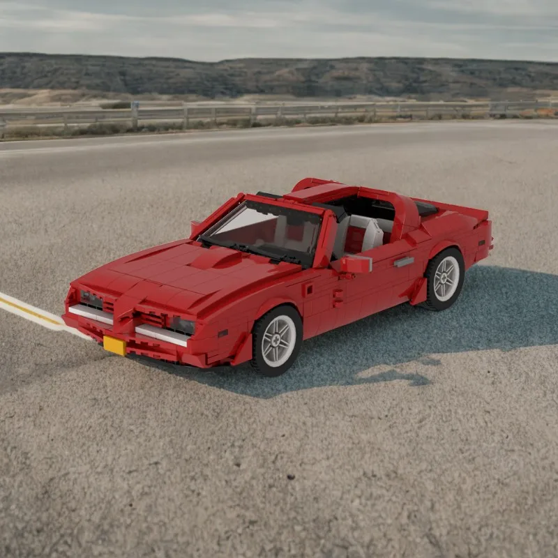 1088 pcs Moc Transed-AM Firebird 1970s Muscle Car Speed Champions Model Building Blocks Educational Model Birthday DIY Toys Gift
1088 pcs Moc Transed-AM Firebird 1970s Muscle Car Speed Champions Model Building Blocks Educational Model Birthday DIY Toys Gift