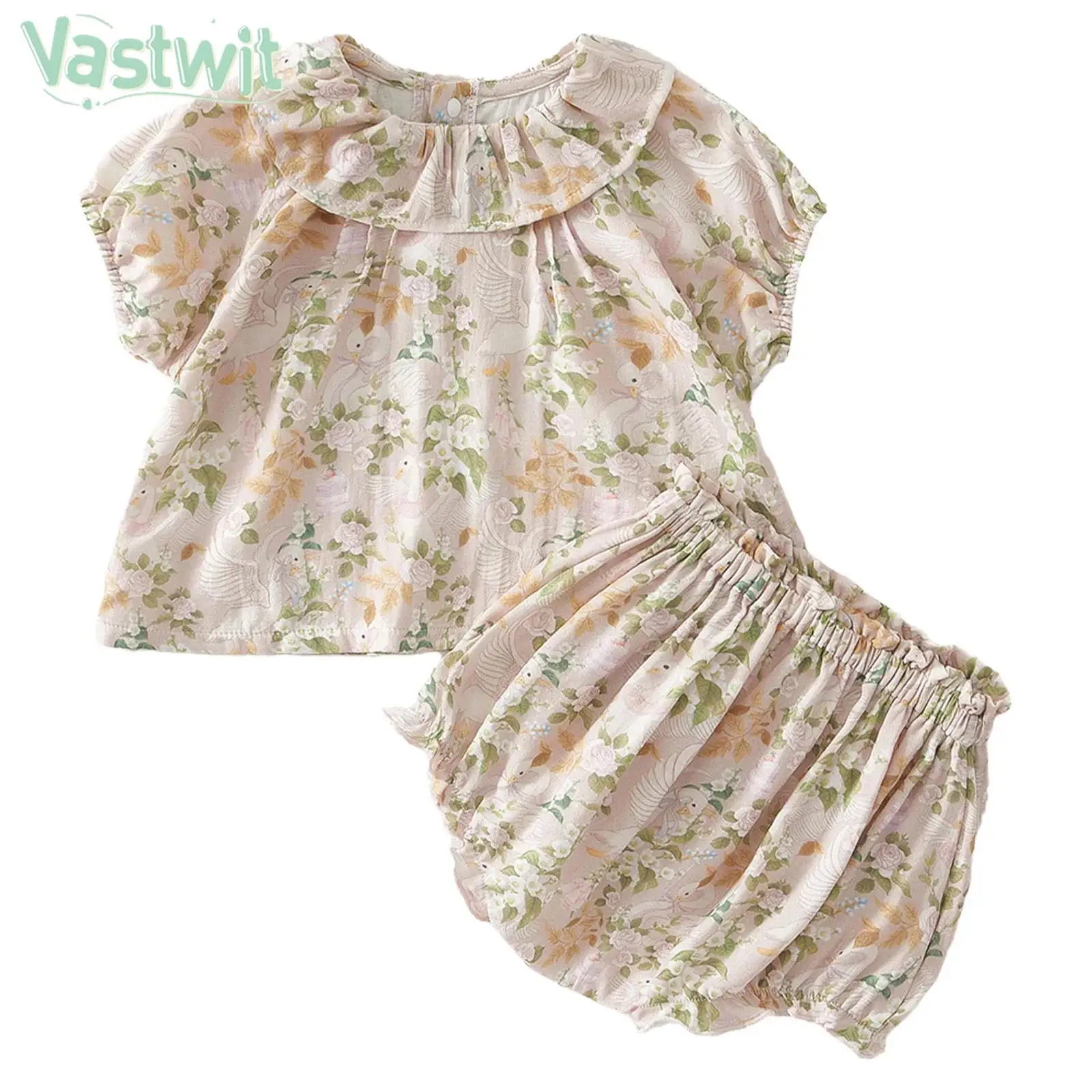 Infant Girls Short Sleeve Tops with Shorts Bloomers Summer Casual Sweet Cute Print Outfit Daily School Party Costume Loungewear
Infant Girls Short Sleeve Tops with Shorts Bloomers Summer Casual Sweet Cute Print Outfit Daily School Party Costume Loungewear
