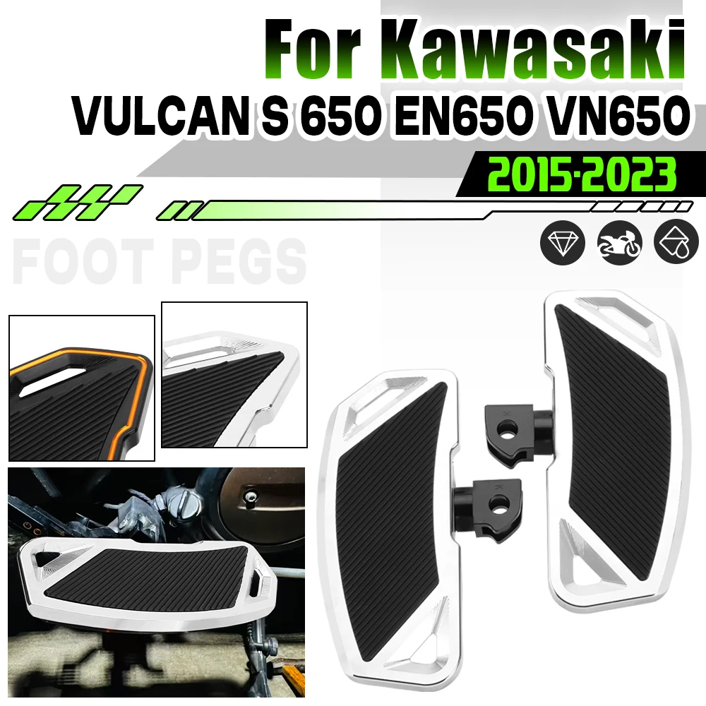 For Kawasaki Vulcan S 650 EN650 VN650 S650 Motorcycle Peg Rider Floorboards Driver Footboard Front Foot Rest Pedal Wide Footrest
For Kawasaki Vulcan S 650 EN650 VN650 S650 Motorcycle Peg Rider Floorboards Driver Footboard Front Foot Rest Pedal Wide Footrest