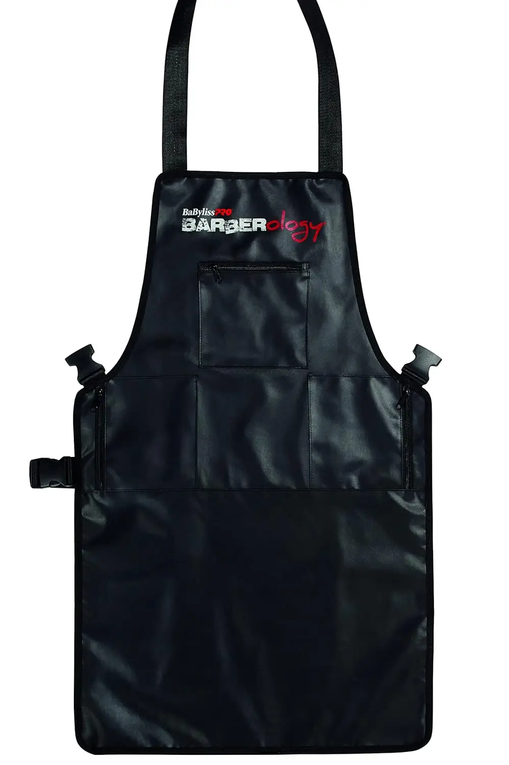 Barberology Apron - Black, Water-Repellent with Zippered Pockets for Clippers & Shears
Barberology Apron - Black, Water-Repellent with Zippered Pockets for Clippers & Shears